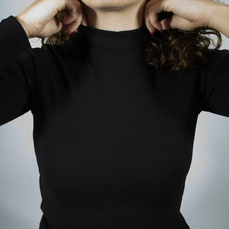 Body hiver 2025 - Taille: S = 34 - 36 | Couleur: NOIR 