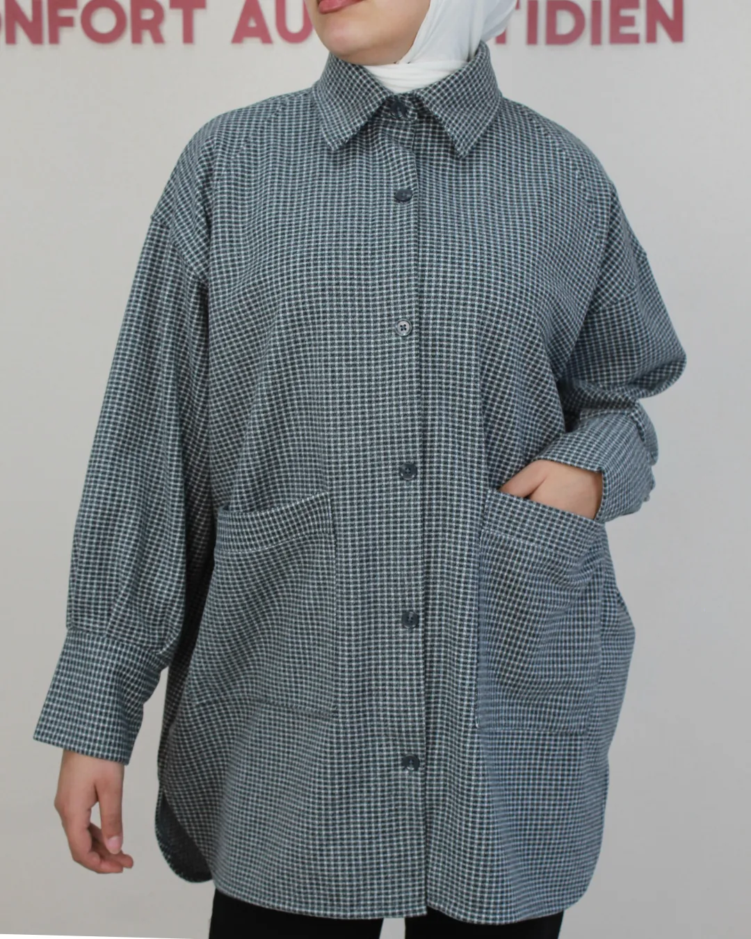 Surchemise Bucheron  - Taille: Taille STD = 38-48 | Couleur: Gris