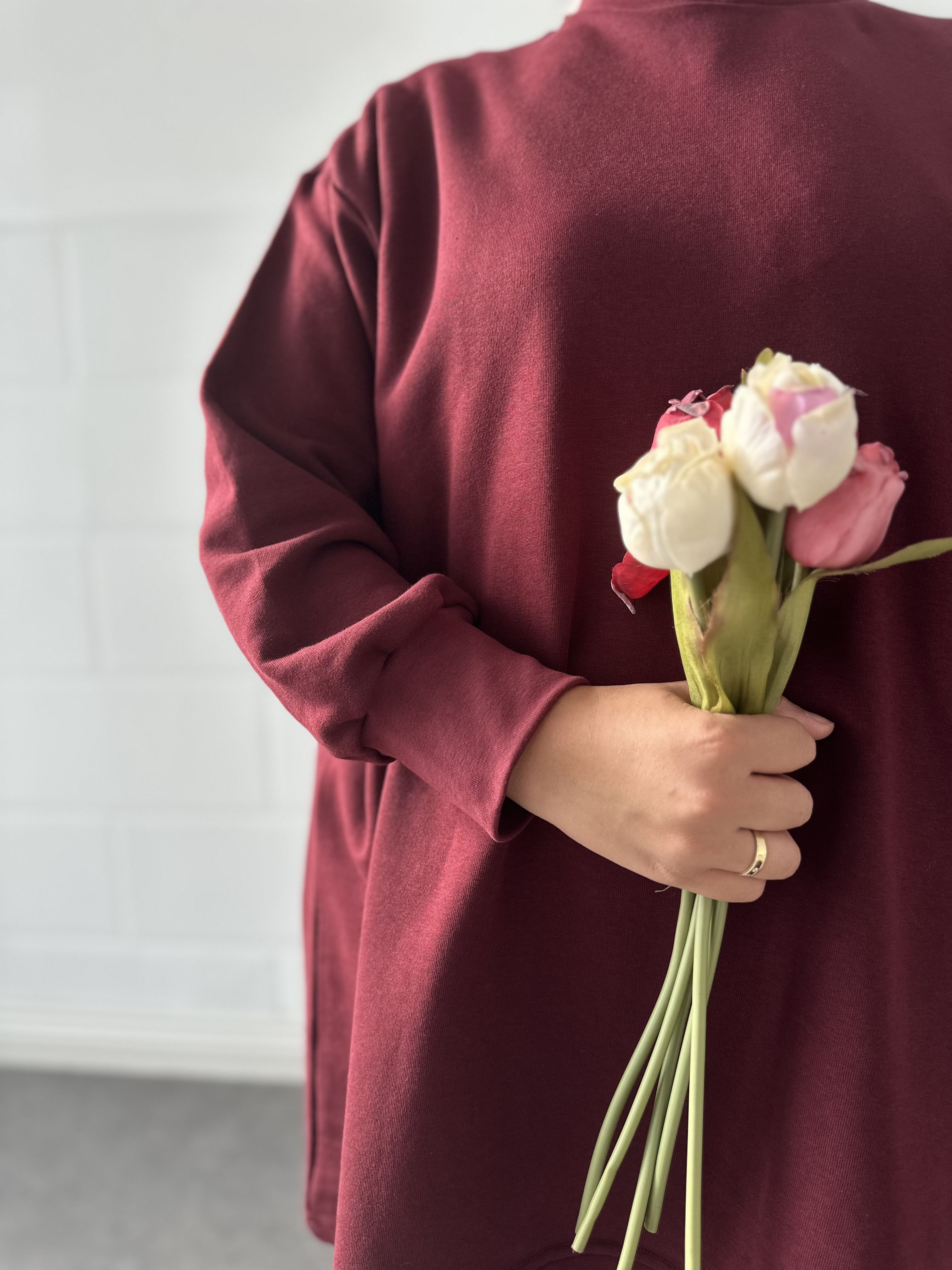 SET MODEST  - Taille: Taille 2 = 42-44  | Couleur: Grenat