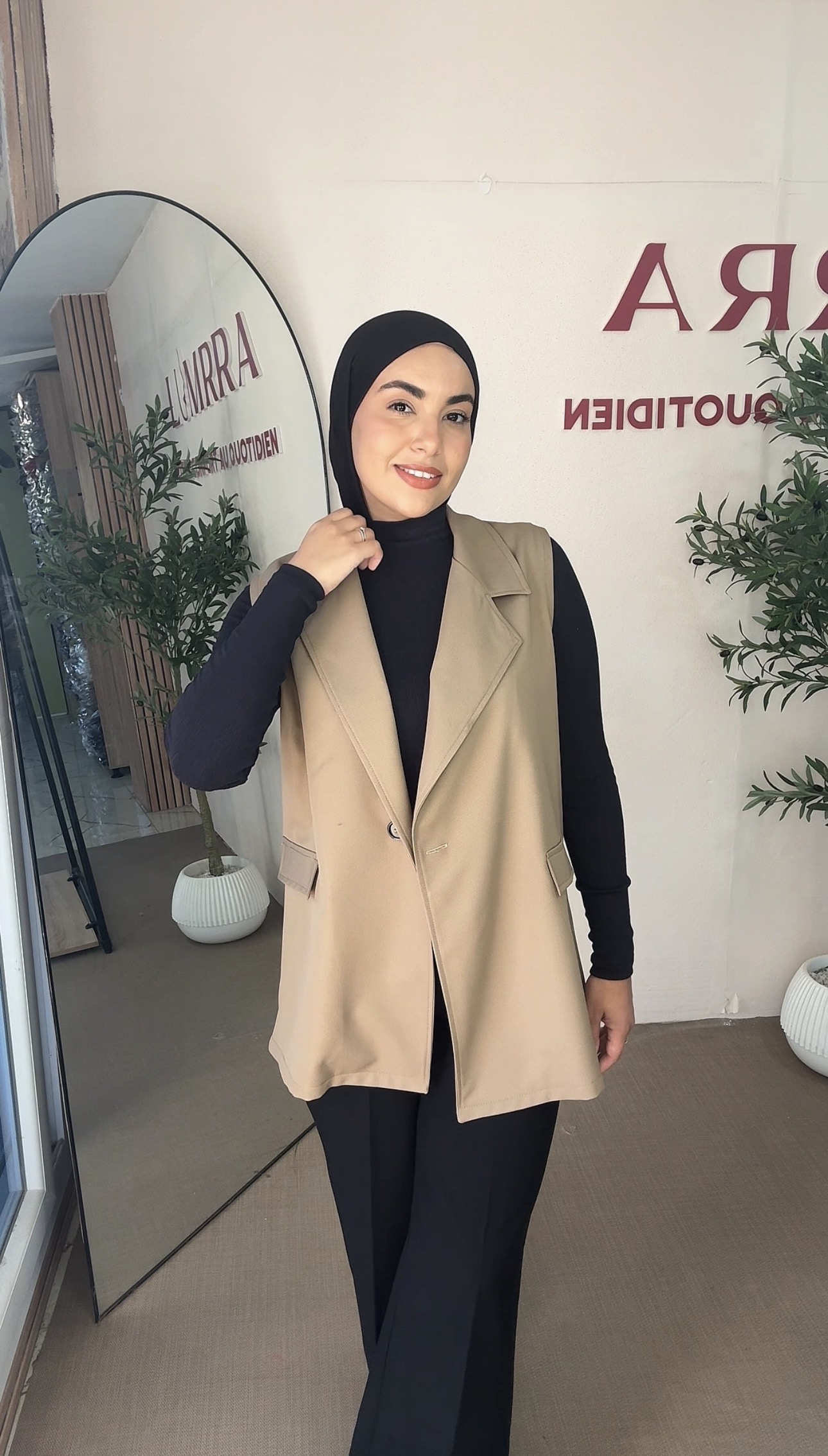 Blazer semi-classique - Taille: Taille 3 : 46-50 | Couleur: Nude