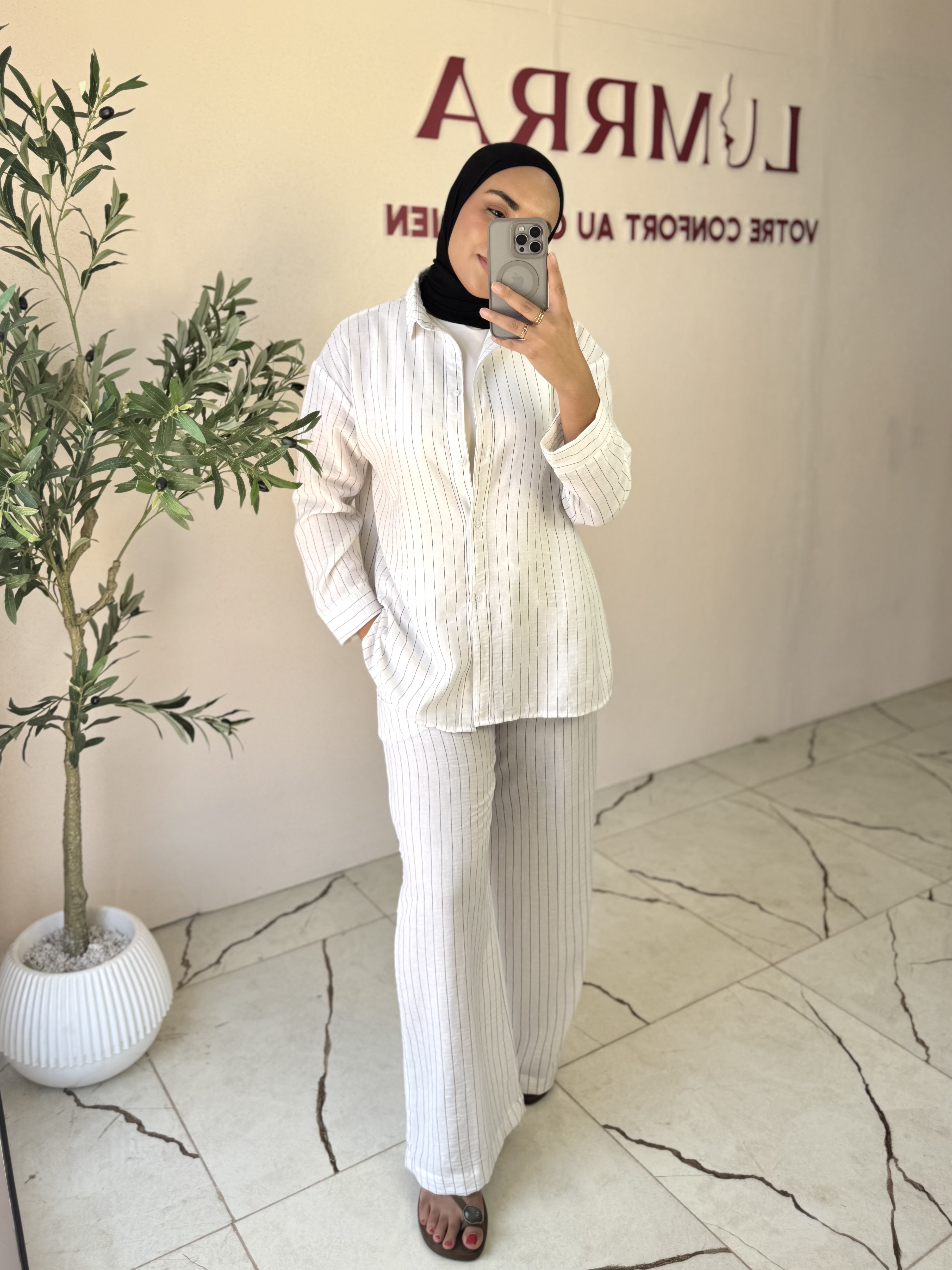 Ensemble Lin Rayé